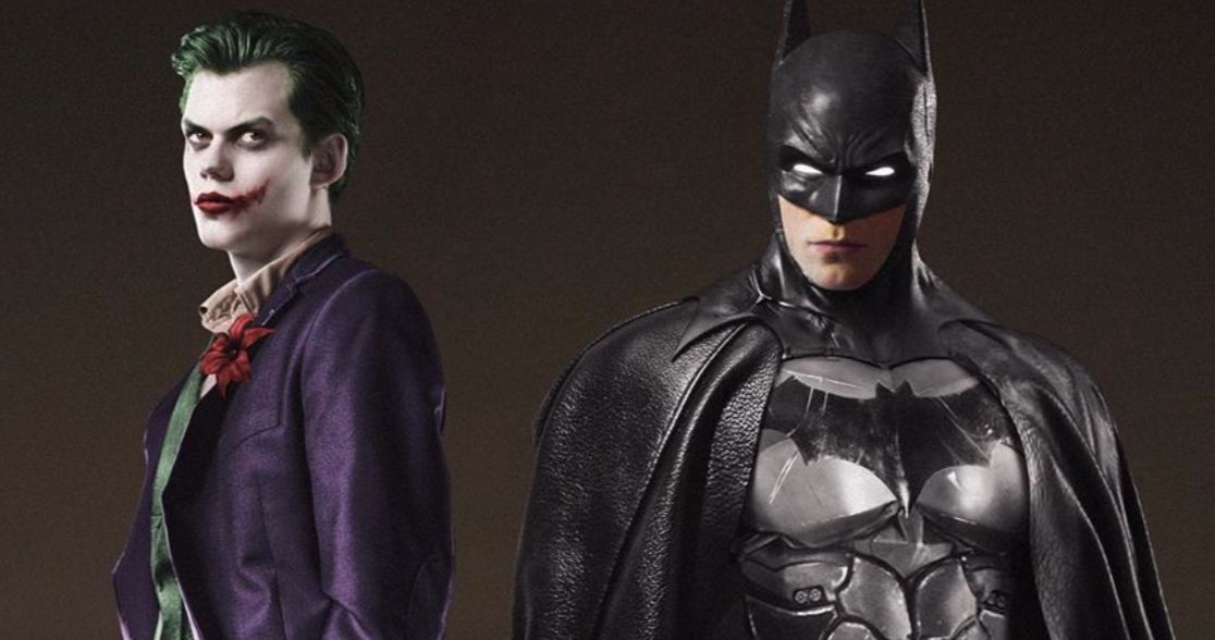 The Batman Fan Art Turns Pennywise Actor Bill Skarsgard Into the Joker