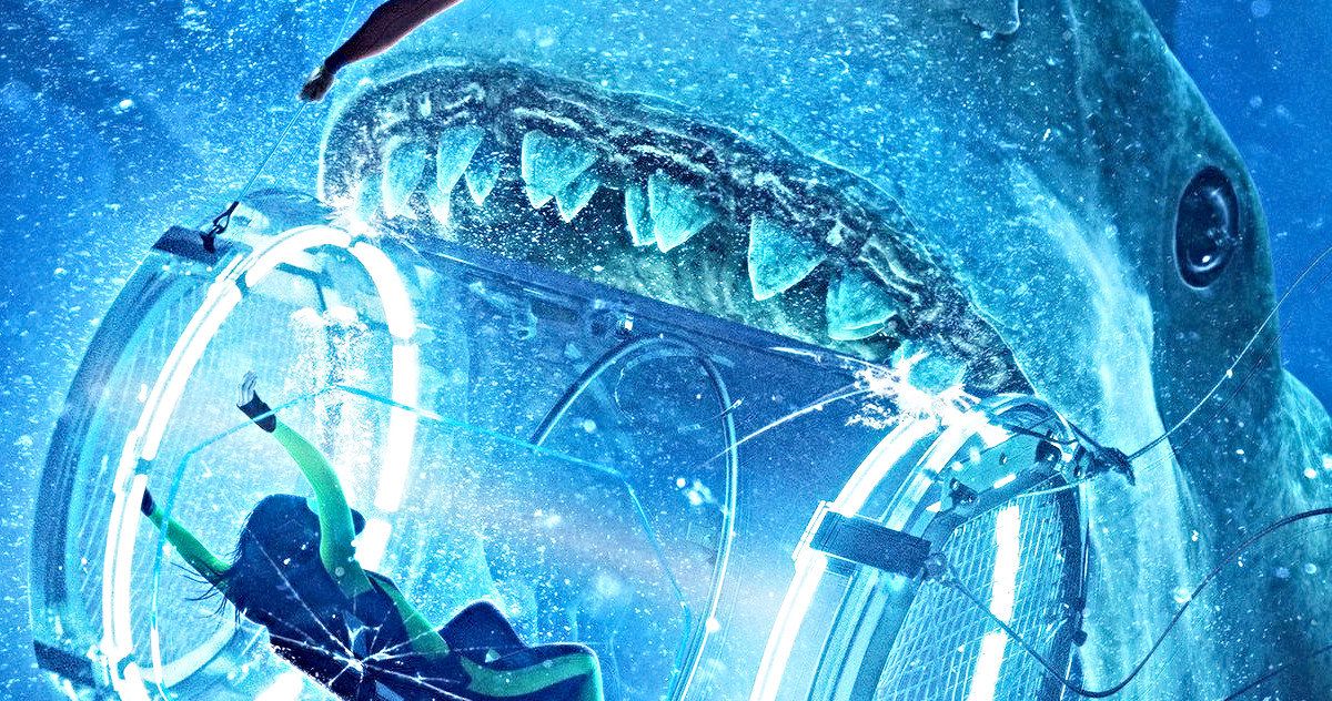 The Meg Munches on a Human Snack in 2 Scary New Posters