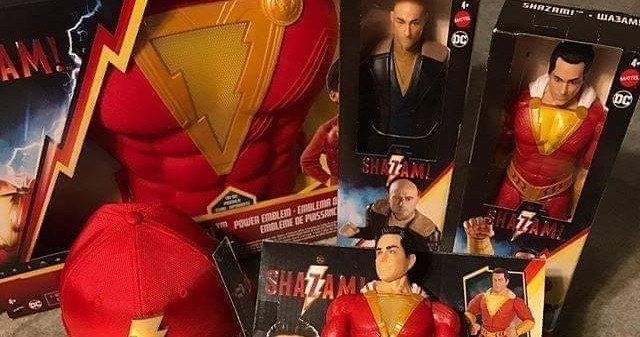 New Shazam! Toys &amp; Merchandise Unveiled by Director