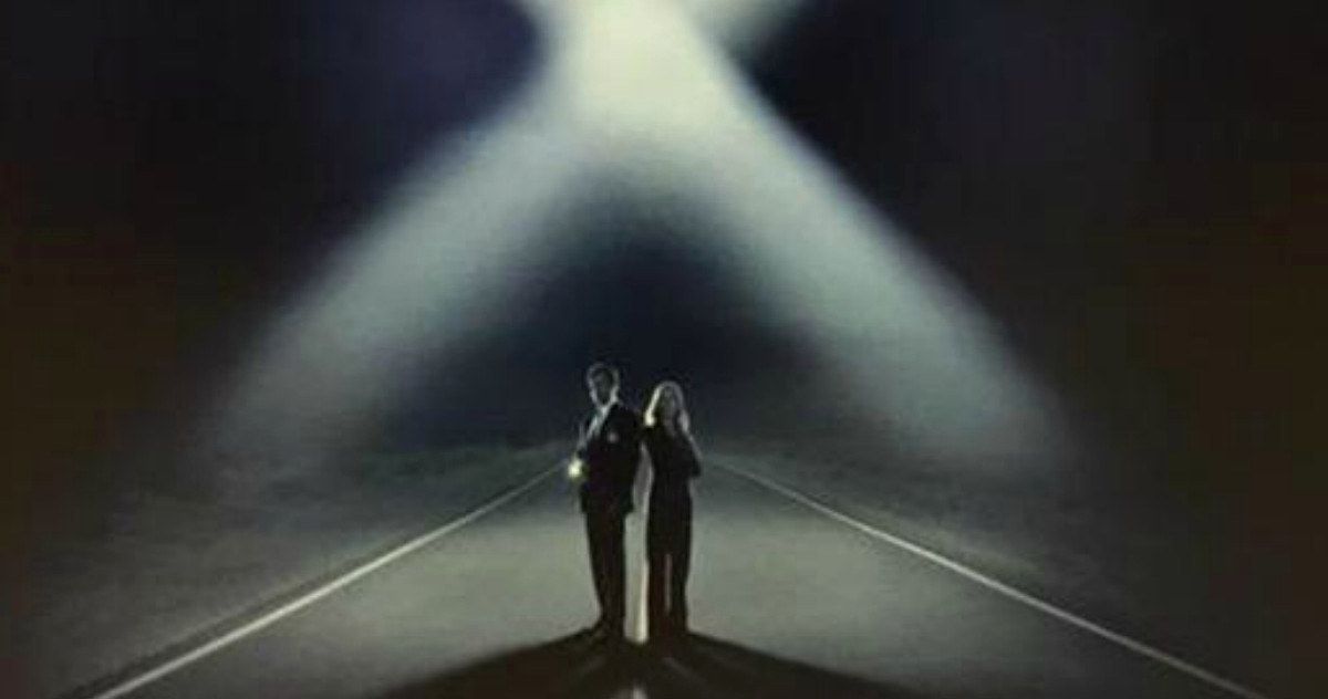 X-Files Poster Sends Mulder &amp; Scully Down a Dark Path
