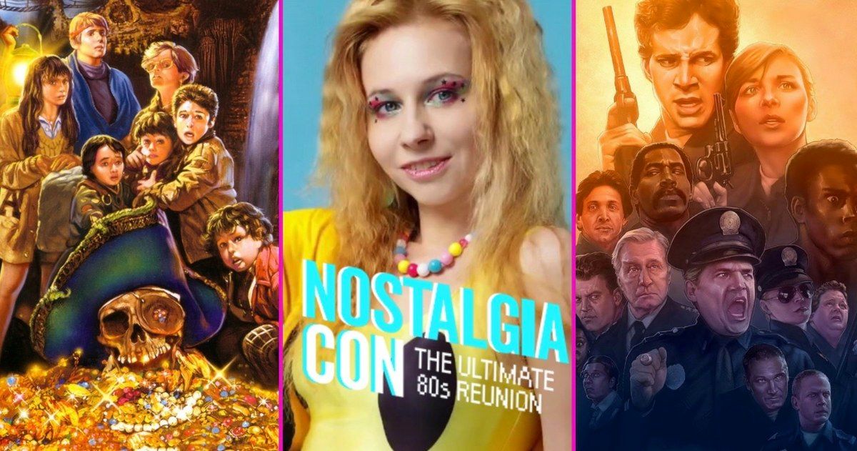 Goonies &amp; Police Academy Reunions Are Happening at NostalgiaCon 2019