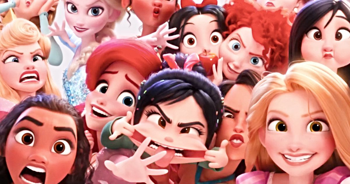 Wreck-It Ralph 2 Preview Parties with Disney Princesses &amp; Gal Gadot's Shank