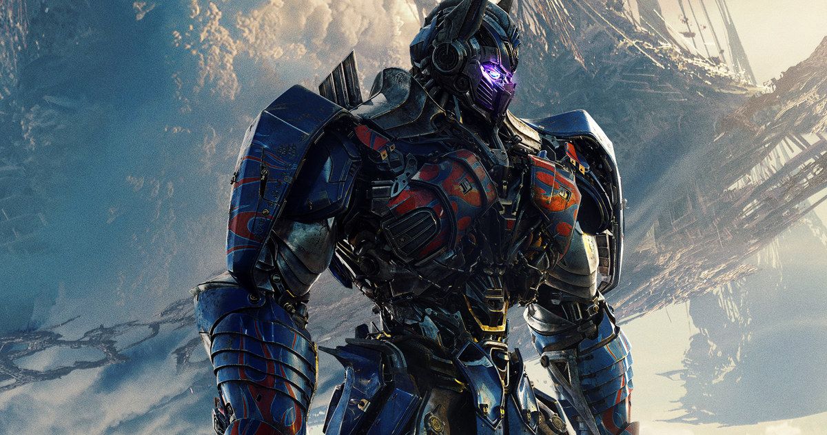 Transformers 5 Poster Has Optimus Prime Slaughtering Bumblebee