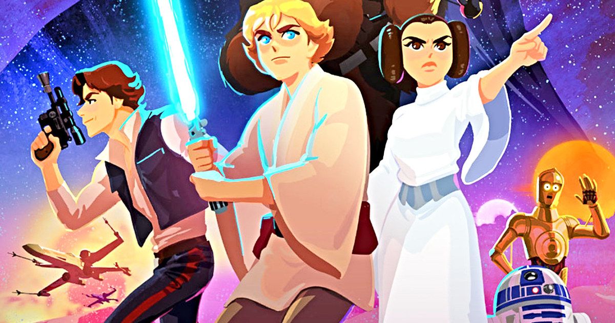 Star Wars: Galaxy of Adventures Shorts Trailer Brings Back Original Trilogy Characters