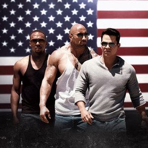 Pain and Gain Set Photo with Dwayne Johnson Cooking a Severed Hand