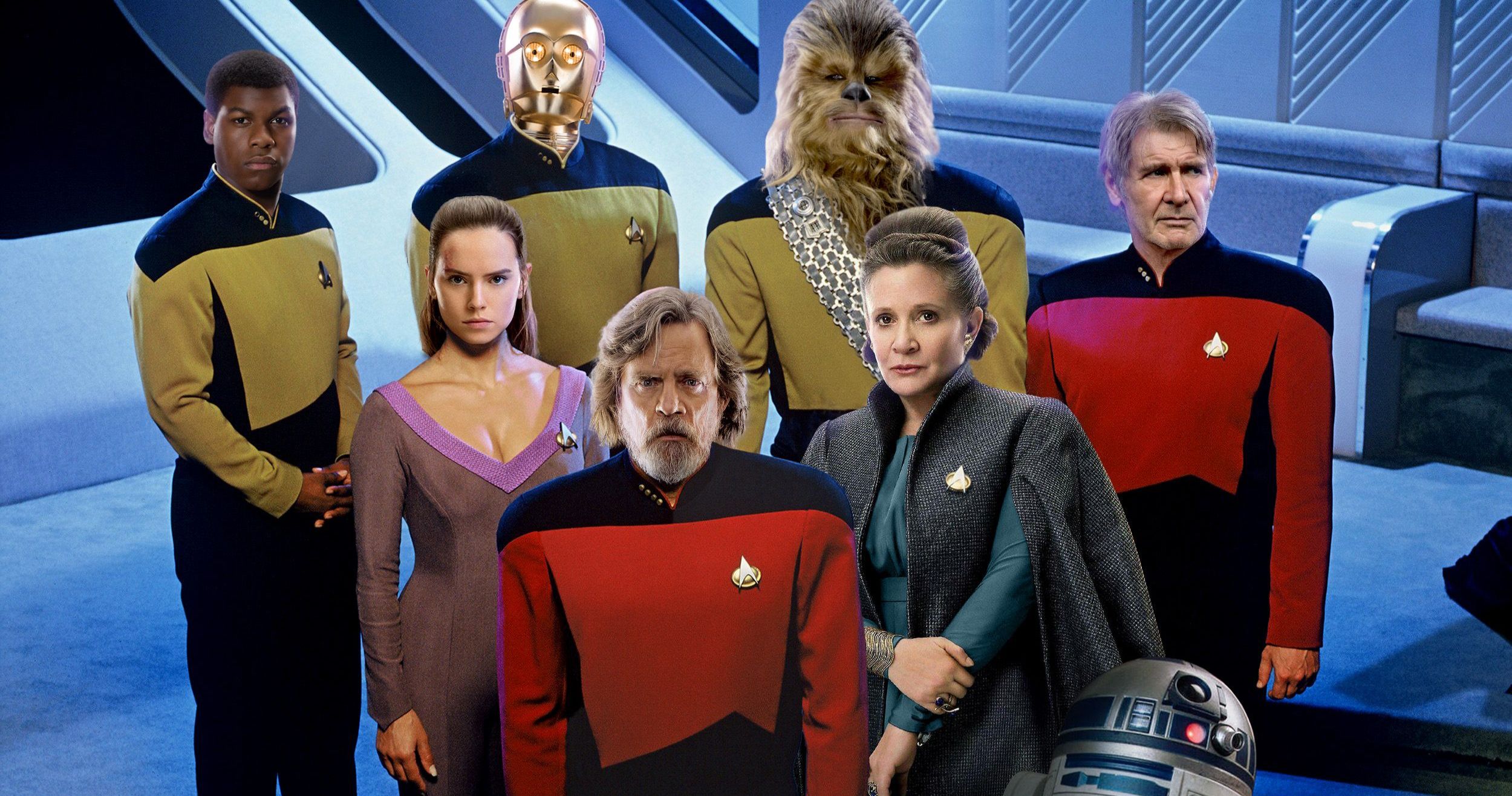 Patrick Stewart Fantasizes About A Star Trek Meets Star Wars Crossover
