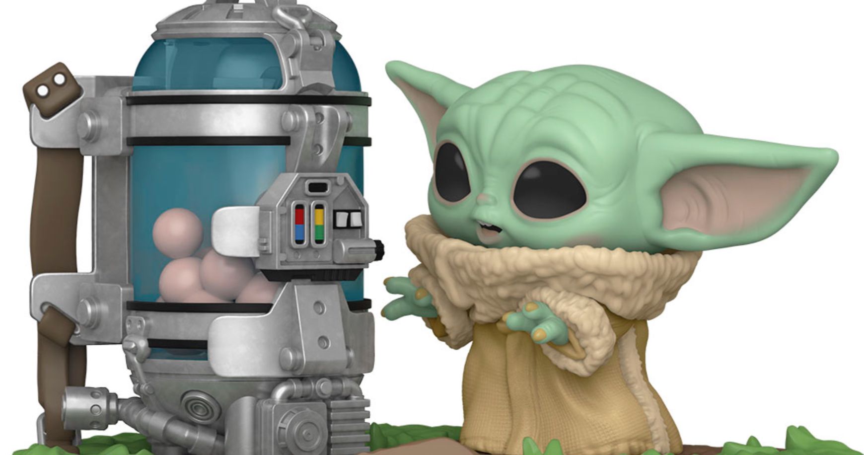 Multicolor Funko 49932 POP Star Wars:Mandalorian-The Child w/Frog The Mandalorian Collectible Toy