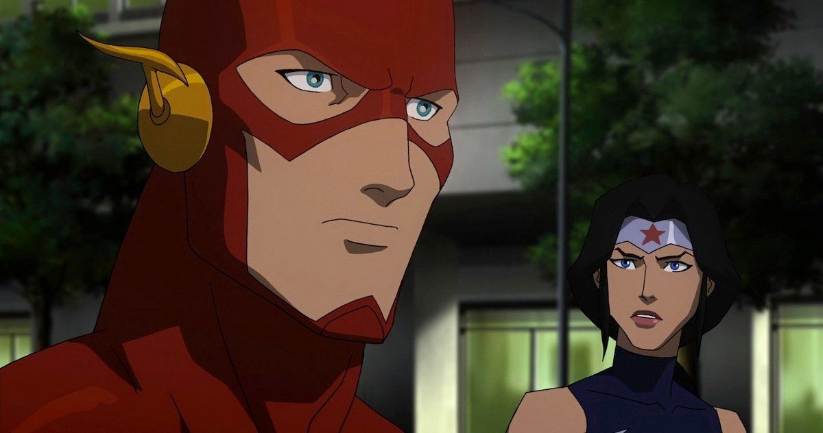 New Justice League: War Clip Featuring Batman and Flash