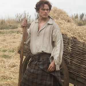 First Look at Sam Heughan as Jamie Fraser in Outlander