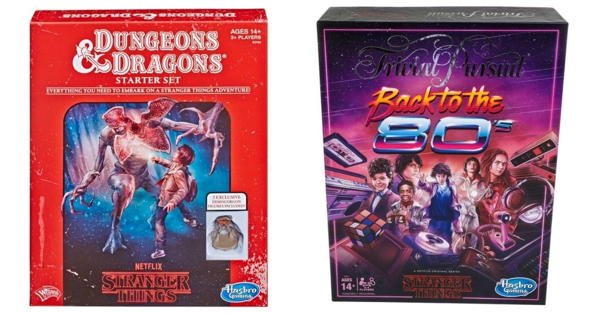Stranger Things Gets 80s Era Dungeons &amp; Dragons and Trivial Pursuit Games