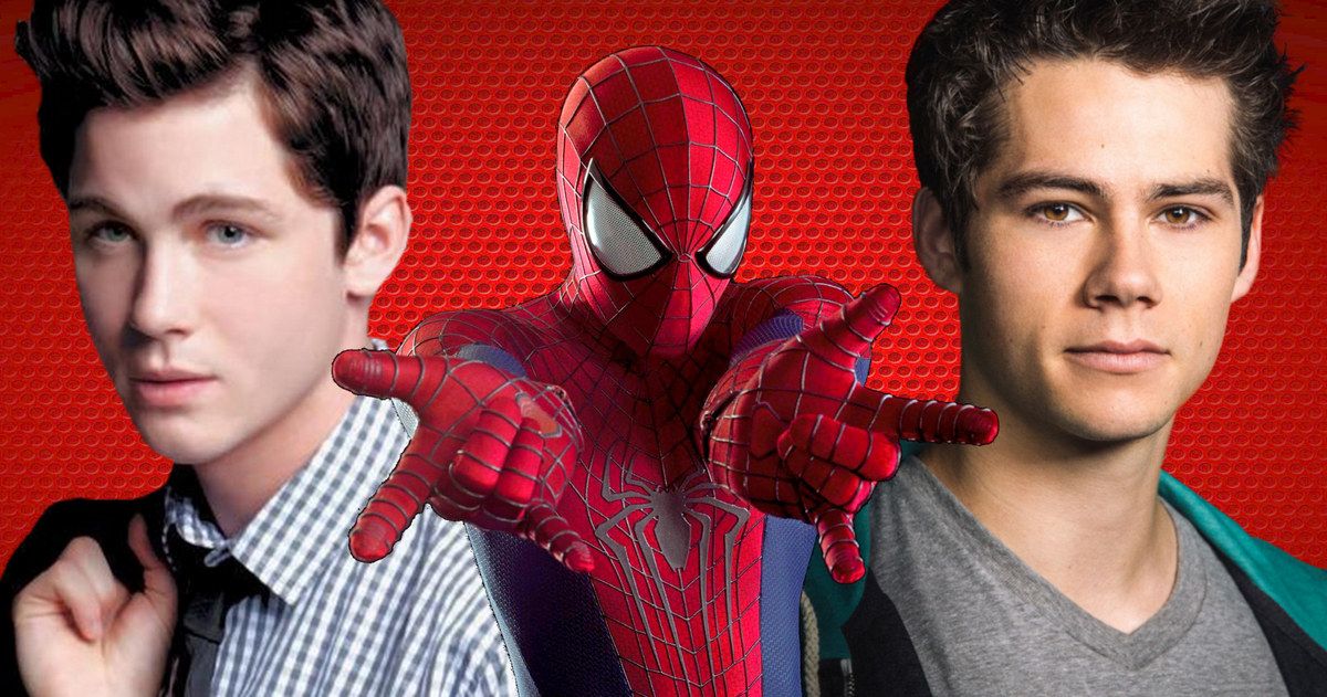 Marvel's Spider-Man Eyes Logan Lerman and Dylan O'Brien