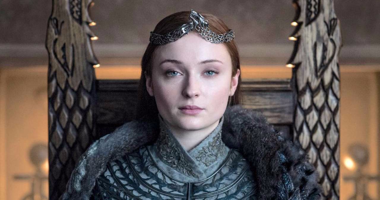 Game of Thrones Star Sophie Turner Brings Home Sansa's Queen in the North Throne Prop