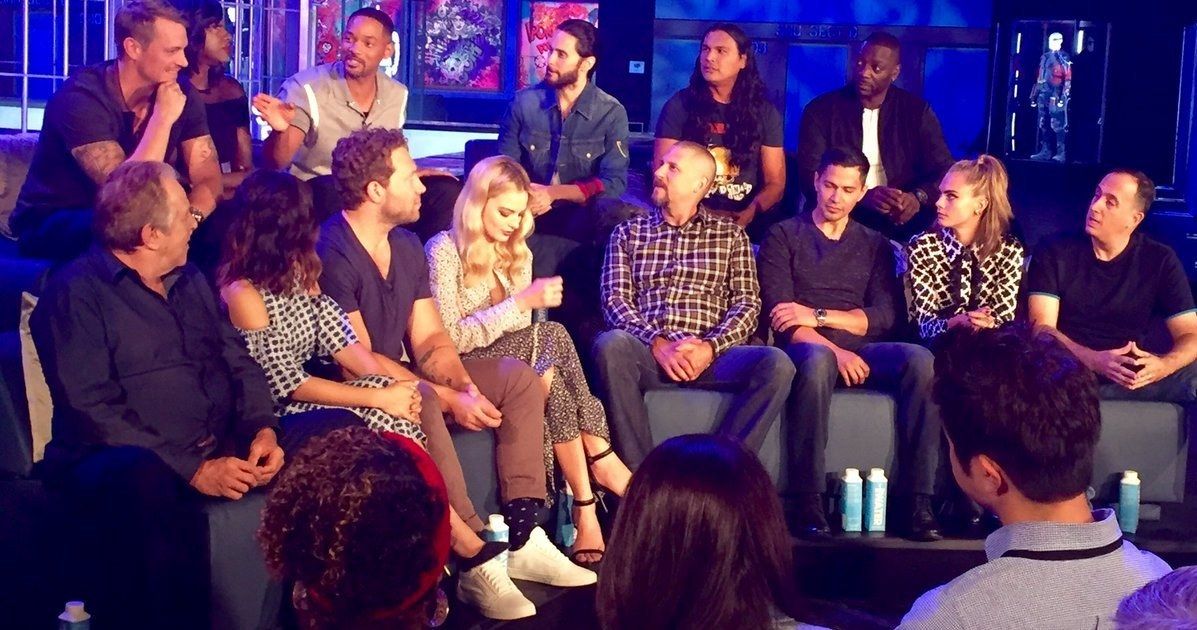 Suicide Squad complete press conference with cast, director and