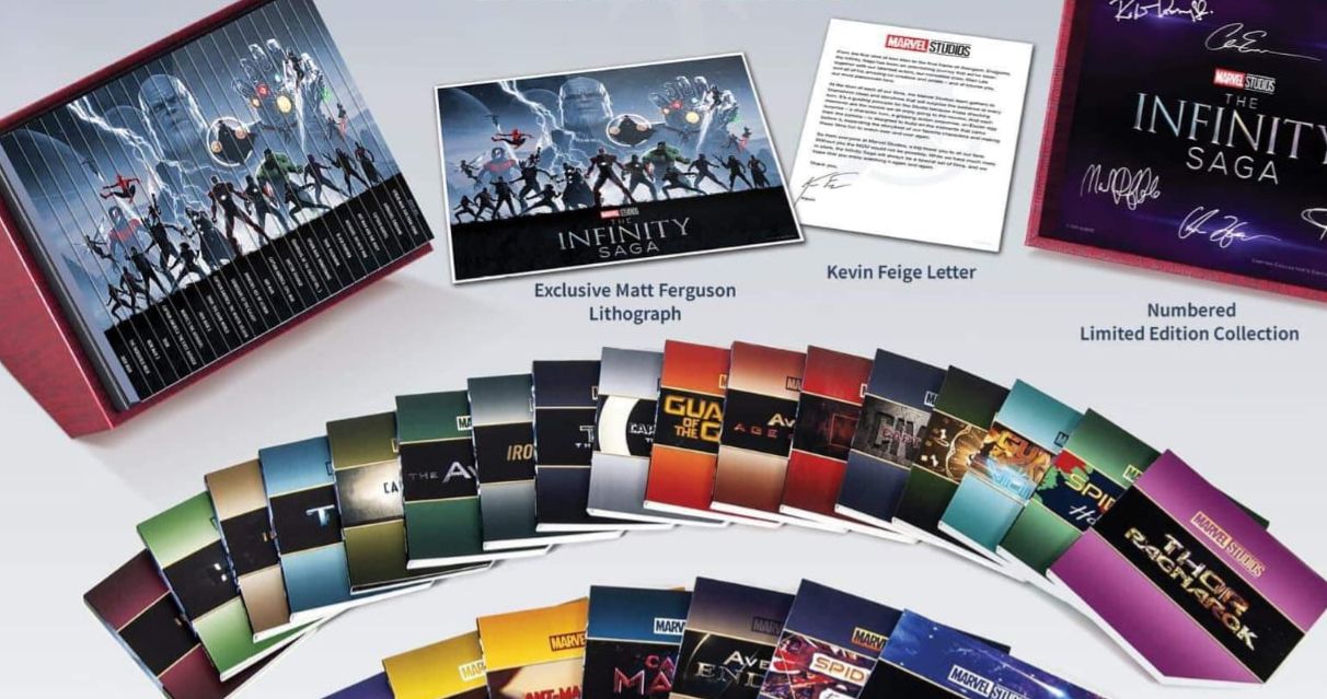 Marvel's Infinity Saga Box Set Blu-Ray Details Leaked, Releases Next Month