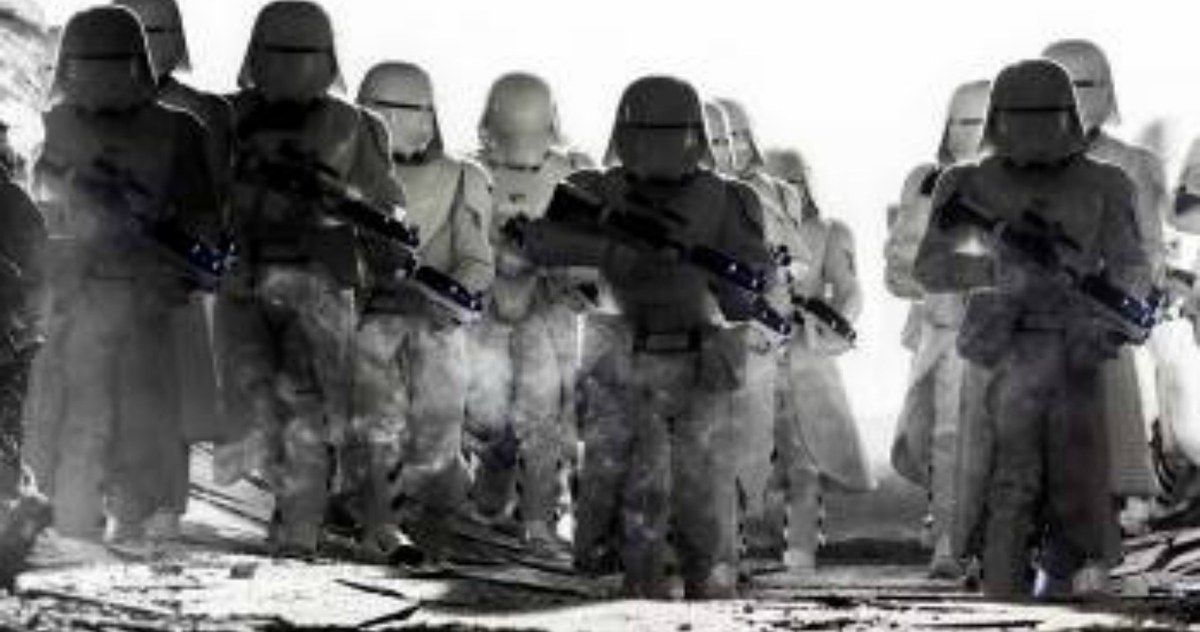 Snowtroopers Attack in New Look at Star Wars 8