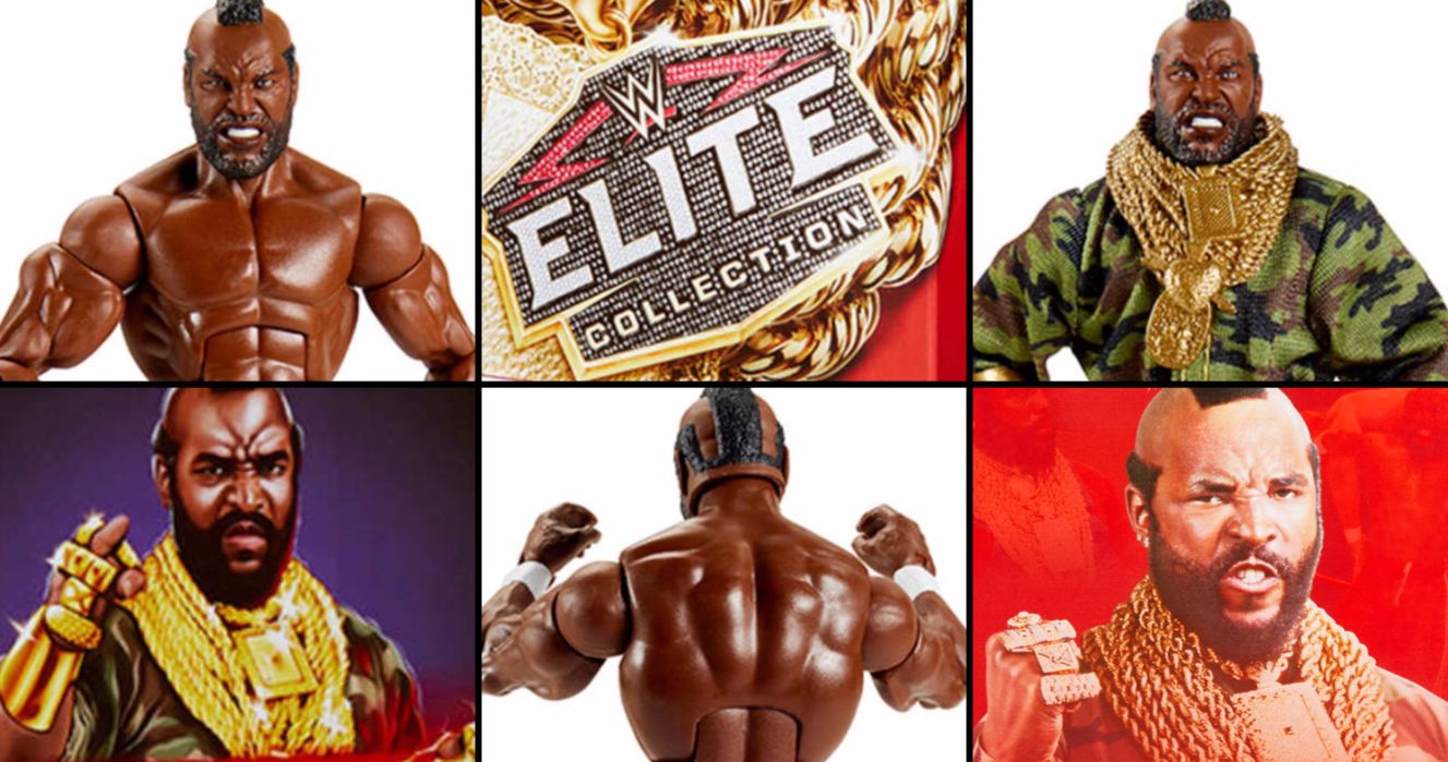 Mr. T Gets a WWE Elite Collection Action Figure as a Comic-Con@Home Exclusive
