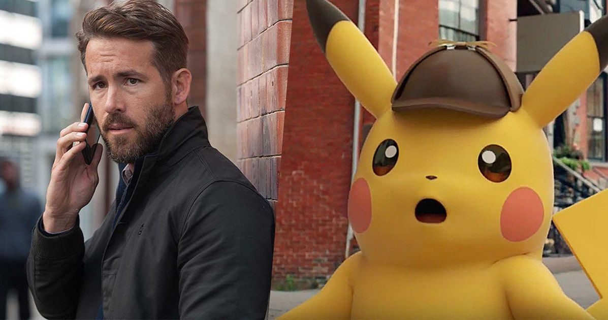 Detective Pikachu Begins Shooting with Ryan Reynolds