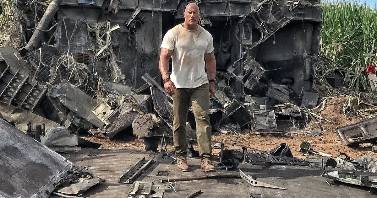 New Rampage Photo Shows Off Giant Monster Destruction