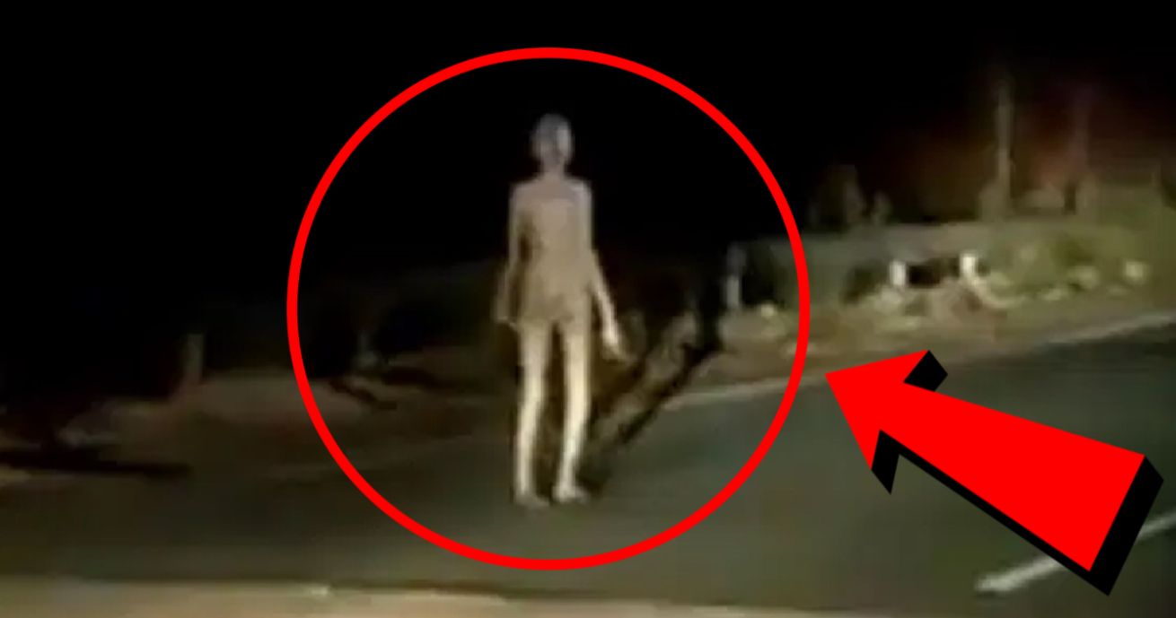 Supernatural Creature Walking on Bridge Goes Viral, But Maybe It's Just a Naked Lady?