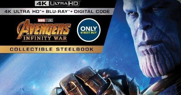 Infinity War Blu-ray Steelbook Already Available for Preorder