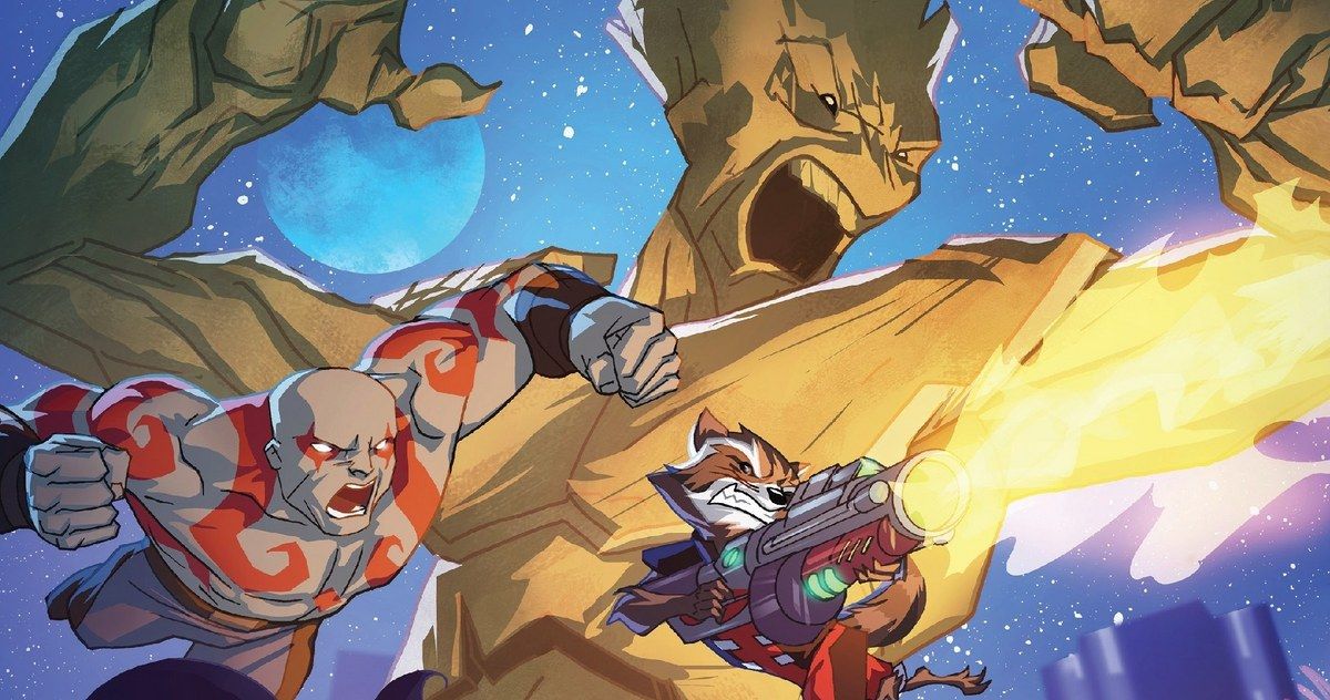 Guardians of the Galaxy Animated Series trailer unites the team