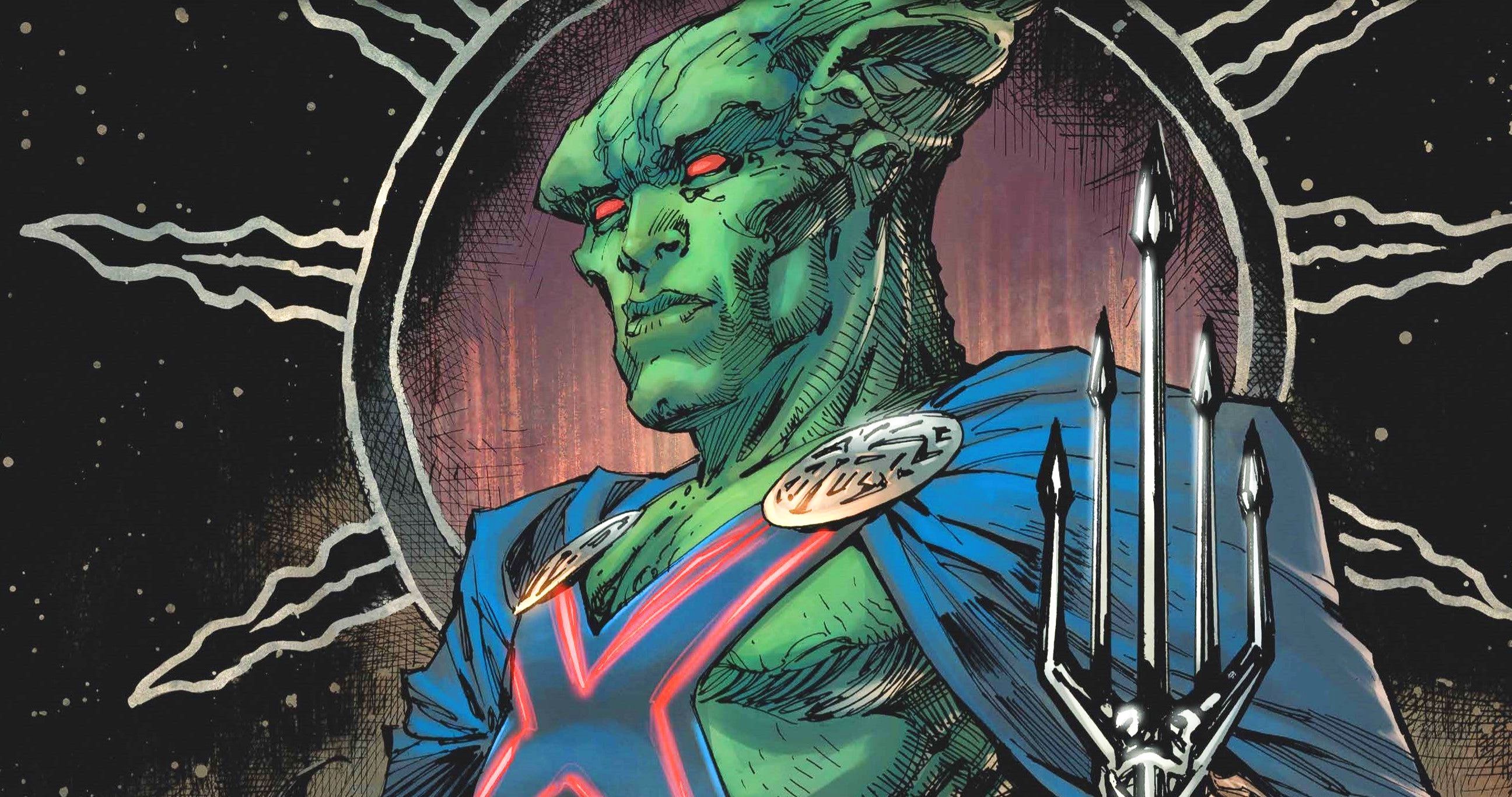 Martian Manhunter Revealed in Zack Snyder's Justice League Preview Comic