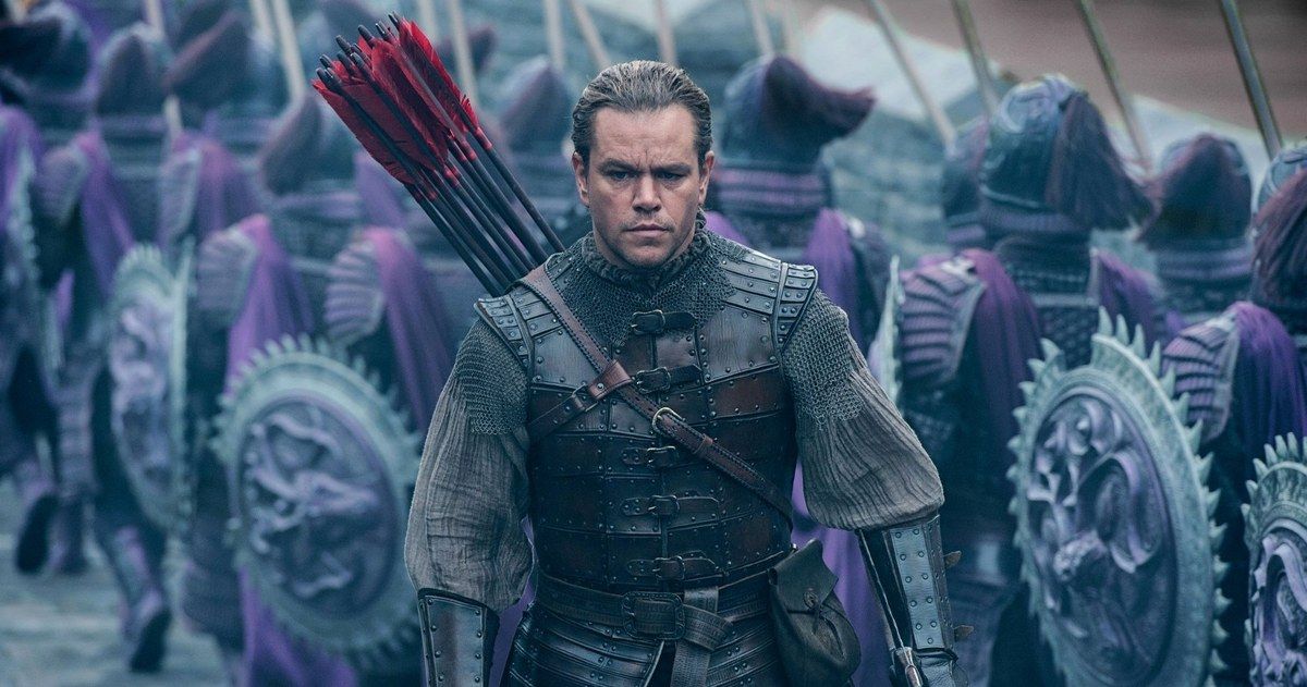 The Great Wall Poster Sends Matt Damon Soaring Into Battle