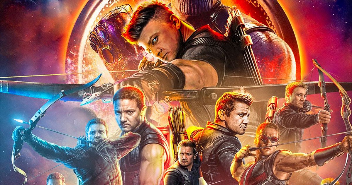 BossLogic's All Hawkeye Infinity War Poster Mistakenly Gets Used at Movie Theater