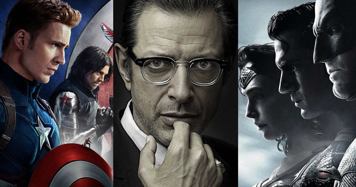 Jeff Goldblum Hints at Superhero Movie Role, Is He Team Marvel or DC?