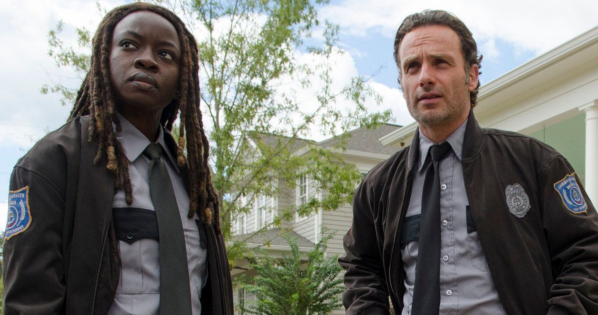 Walking Dead Season 5 Deleted Scene Has Michonne &amp; Rick at Odds