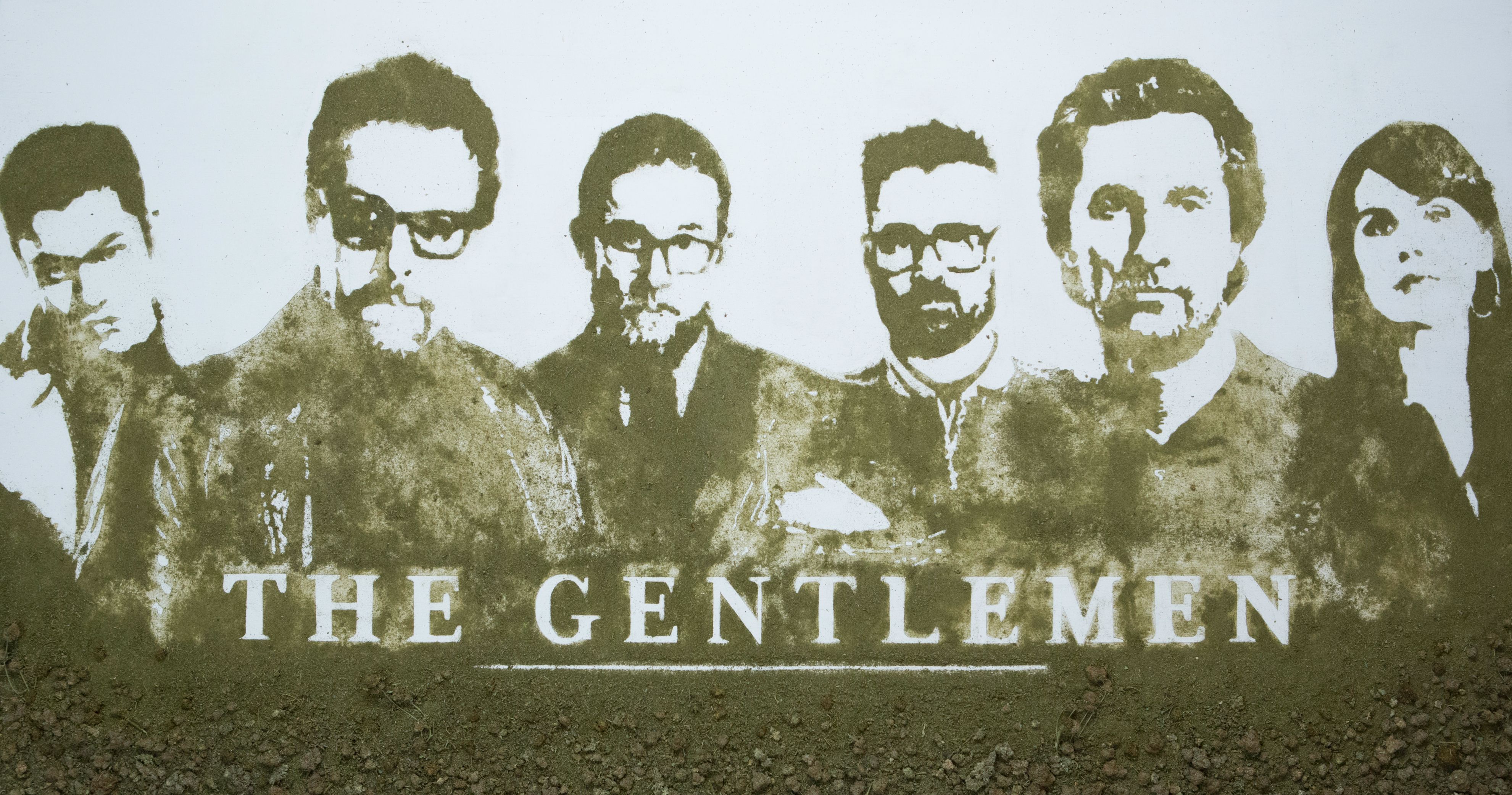 Watch the Hollyweed Artist Create the World's First Weed Movie Poster for The Gentlemen