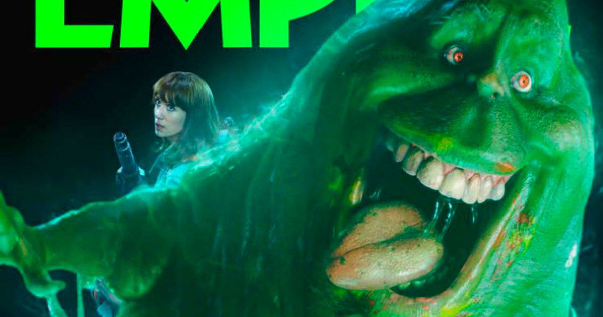 Slimer Haunts New Ghostbusters Empire Magazine Cover