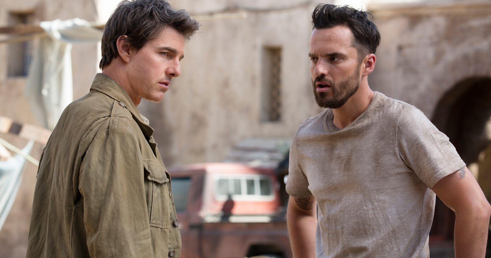 How Tom Cruise Convinced Jake Johnson Not to Bail on The Mummy