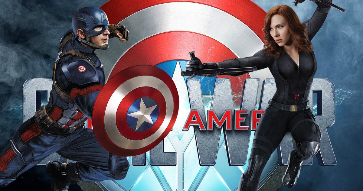 Captain America Vs Black Widow in Civil War Deleted Scene Animatic