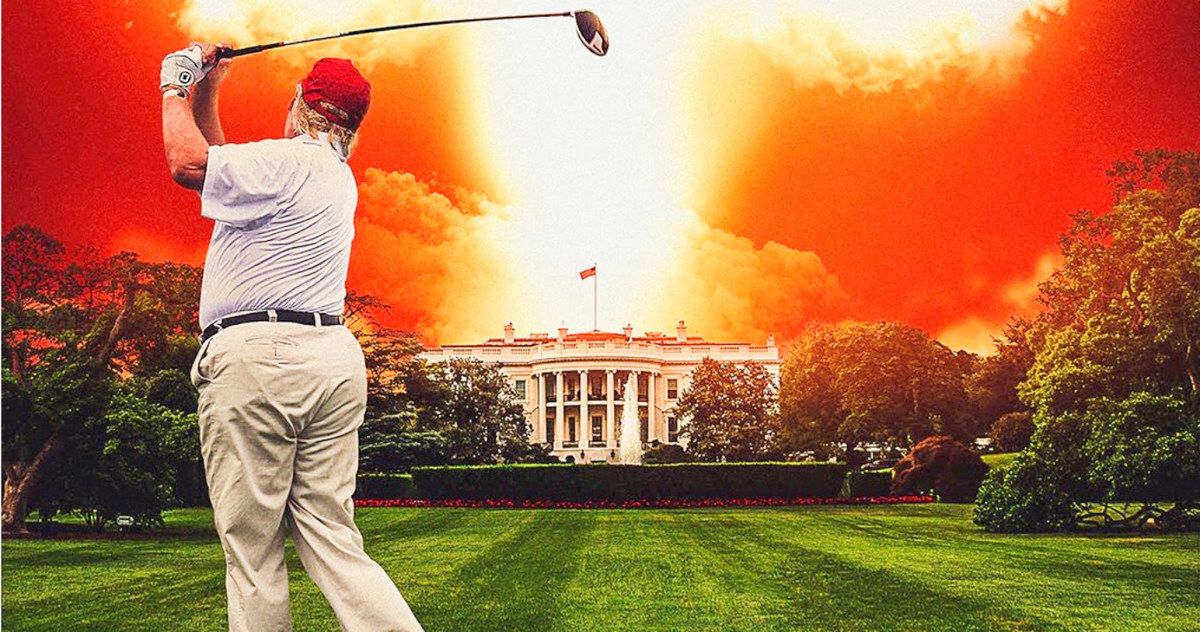 Michael Moore's Fahrenheit 11/9 Poster Nukes the Trump White House