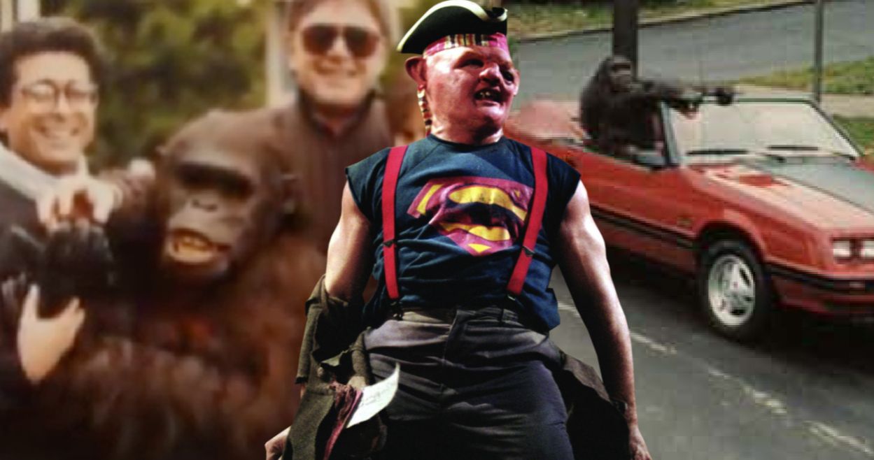 The Goonies Almost Included Car-Stealing Gorillas, Here's Footage to Prove It