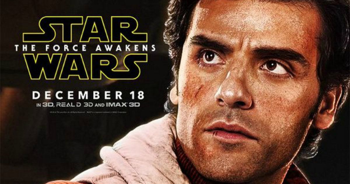 Star Wars: The Force Awakens Poe Dameron Character Poster
