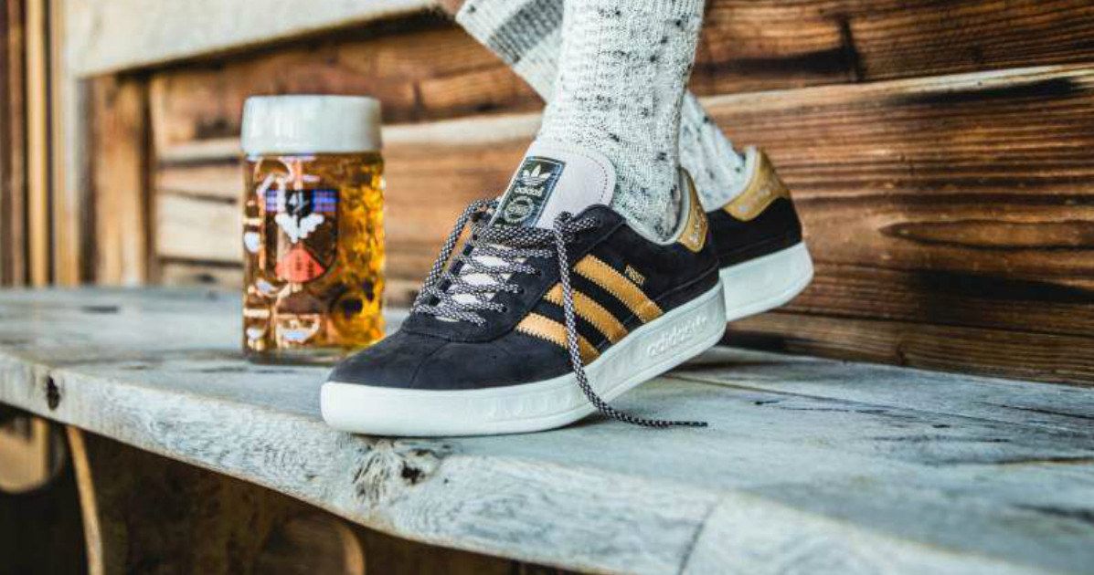 Adidas Introduces Puke &amp; Beer Repellent Sneakers for Oktoberfest