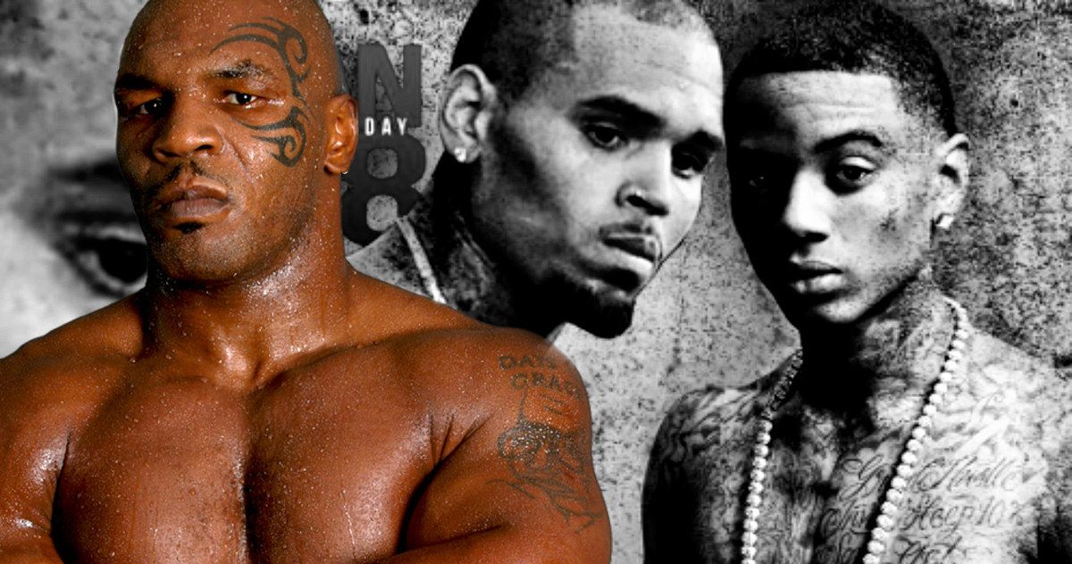 Mike Tyson &amp; 50 Cent Team to Train Chris Brown in Epic Soulja Boy Fight