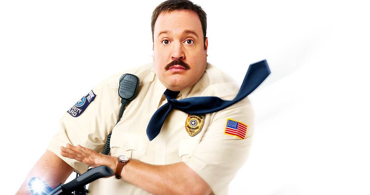 The paul blart movies star kevin james (king of queens) as a security offic...