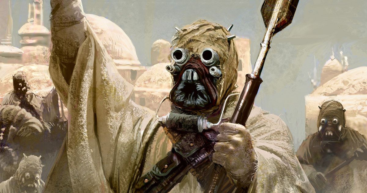 First Look at Tatooine Set in Star Wars: Episode VII