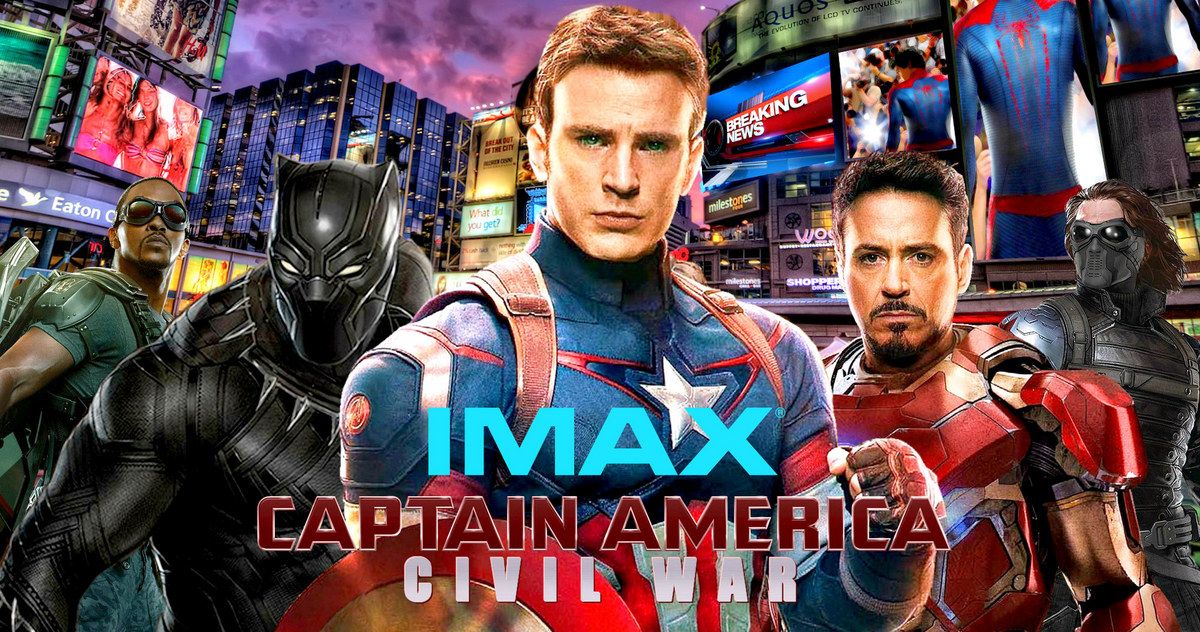 Captain America: Civil War Will Shoot Scenes in IMAX