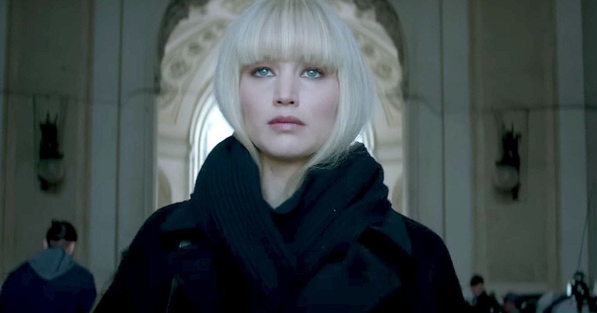 Jennifer Lawrence Is Deadly in Red Sparrow Super Bowl Ad