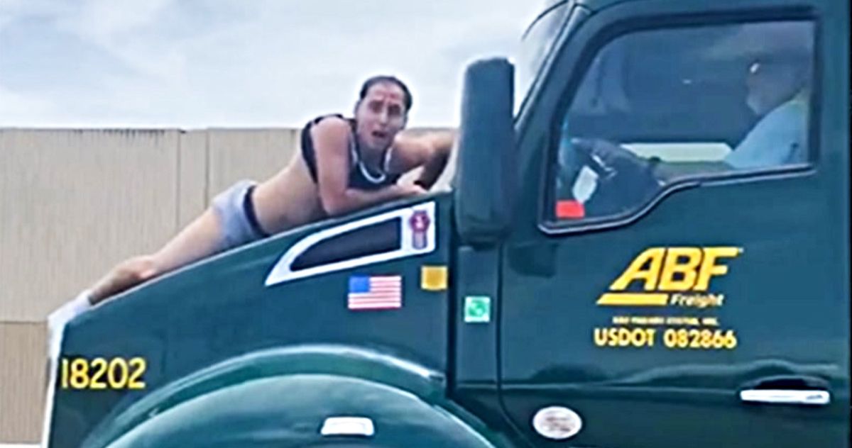 Video of Bloody Florida Man Attacking Speeding Semi-Truck Is Straight Out of Terminator