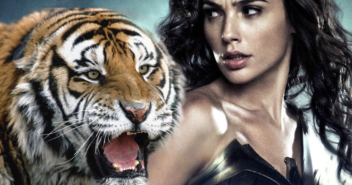 Wonder Woman Has a Tiger Sidekick?