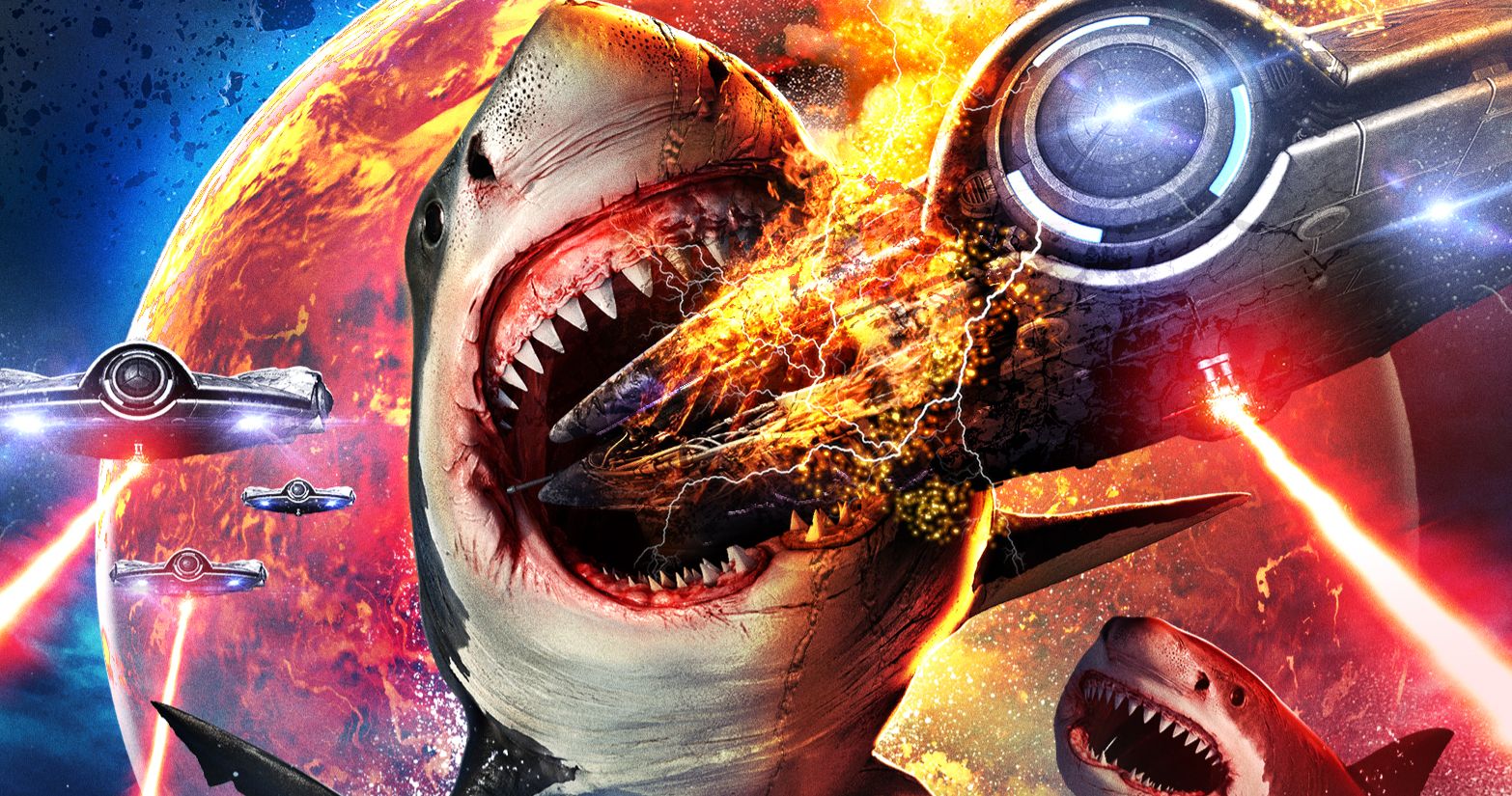 Shark Encounters of the Third Kind Trailer: Get Ready for Jaws in Space