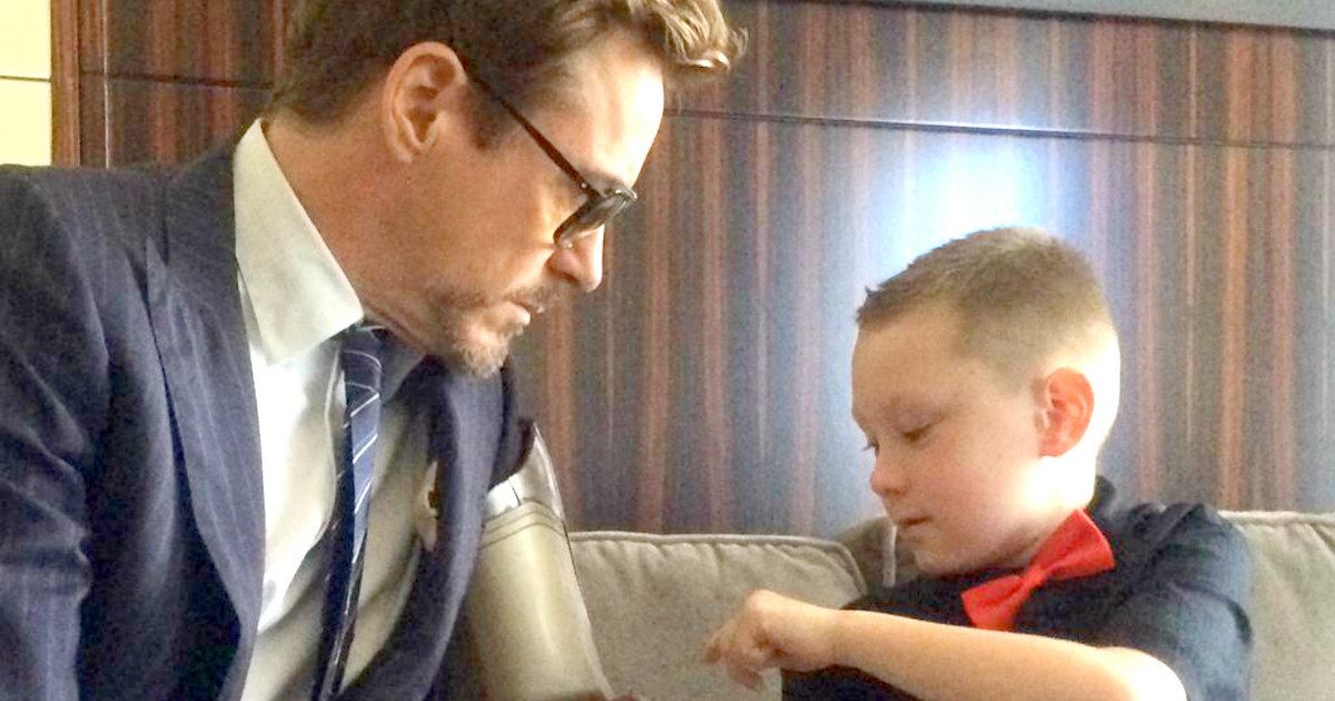 Robert Downey Jr. Gives Boy Iron Man Inspired Bionic Arm