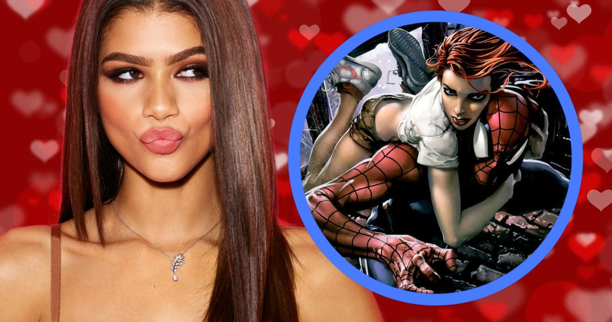 Zendaya Is Mary Jane Watson in Spider-Man: Homecoming?