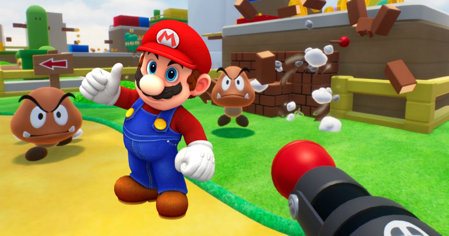 Super Mario Bros. First Person Shooter Created in Unreal Engine Is Free and It's Awesome
