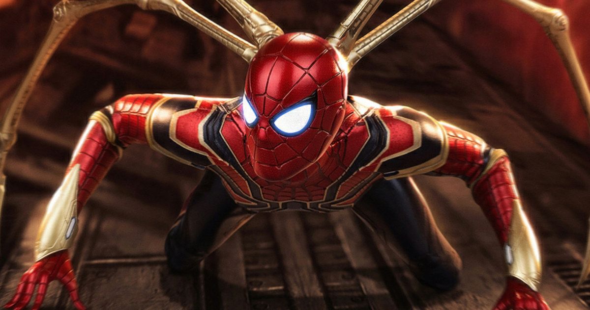Infinity War Super Fans Built Working Iron Spider Costume for Comic-Con